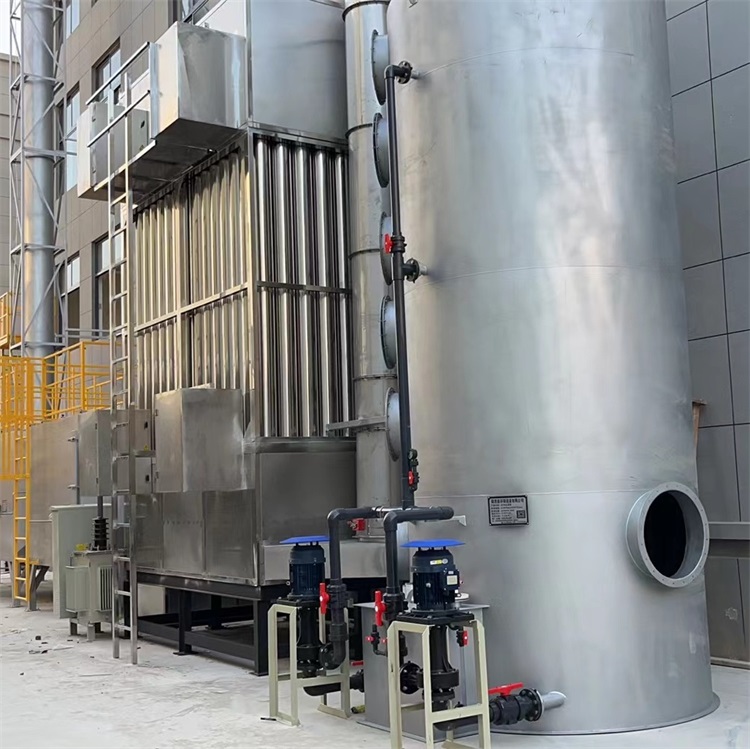 六創 高壓濕式靜電凈化設備發(fā)泡油煙廢氣凈化用型號YC-SSJD-13K